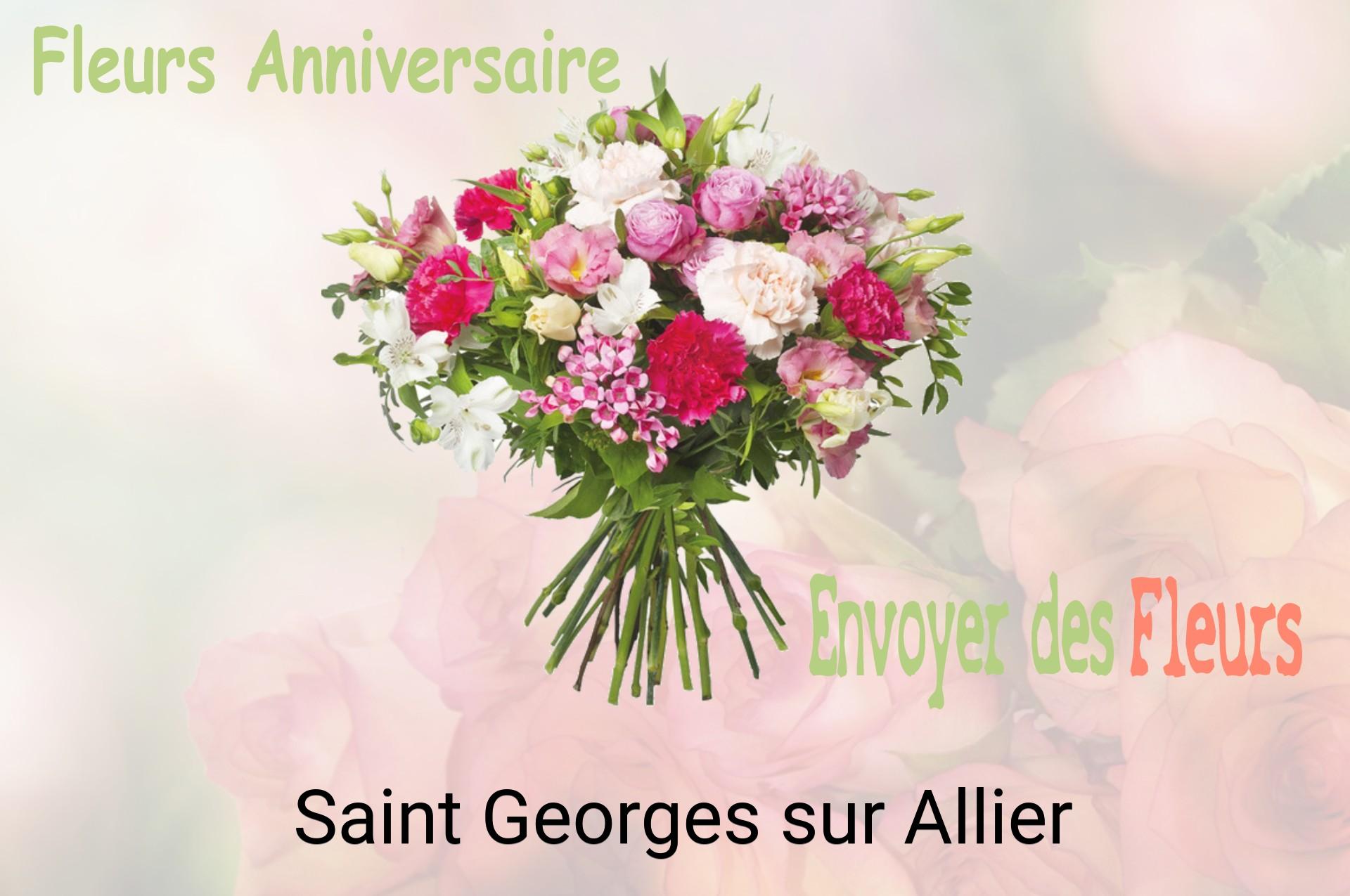 Bouquet de fleurs d’anniversaire livré à Saint-Georges-sur-Allier