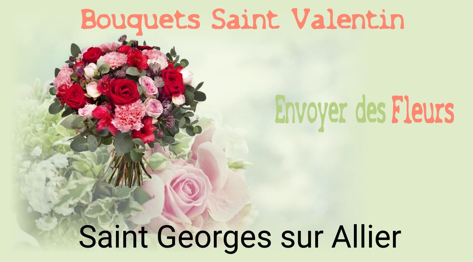 Roses de Saint-Valentin livrées à Saint-Georges-sur-Allier